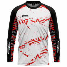MTB cyklodres 3b 2213 - červená