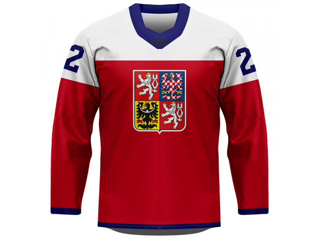 Fan hokejový dres Česko 2205 Fan hokejový dres Česko 2205