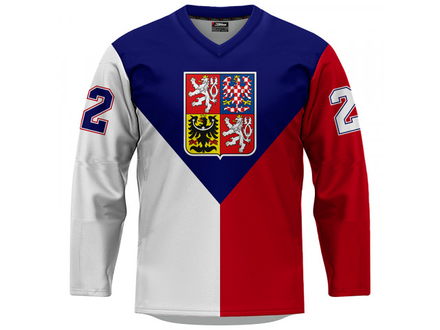 Fan hokejový dres Česko 2207 Fan hokejový dres Česko 2207