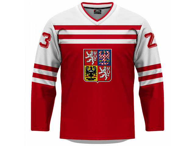 Fan hokejový dres Česko 2301 Fan hokejový dres Česko 2301