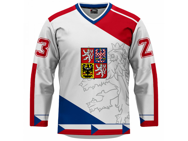 Fan hokejový dres Česko 2303 Fan hokejový dres Česko 2303