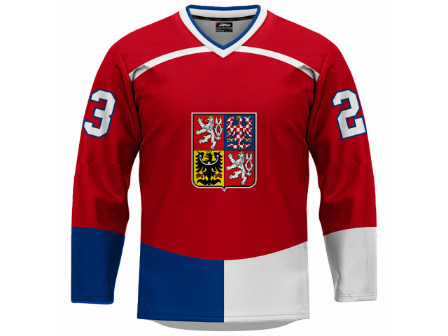 Fan hokejový dres Česko 2306 Fan hokejový dres Česko 2306
