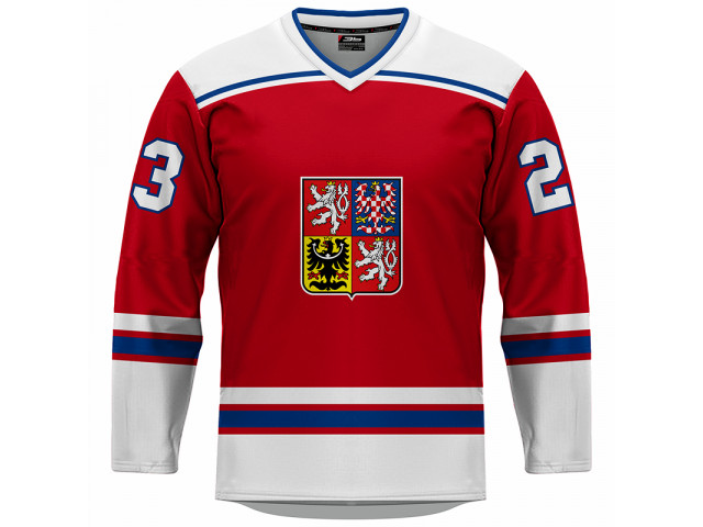 Fan hokejový dres Česko 2309 Fan hokejový dres Česko 2309