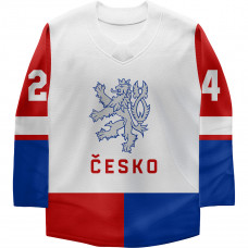 Fan hokejový dres Česko 2401 Fan hokejový dres Česko 2401