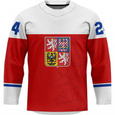 Fan hokejový dres Česko 2201 Fan hokejový dres Česko 2201
