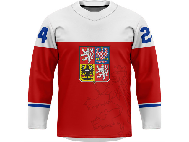 Fan hokejový dres Česko 2201 Fan hokejový dres Česko 2201