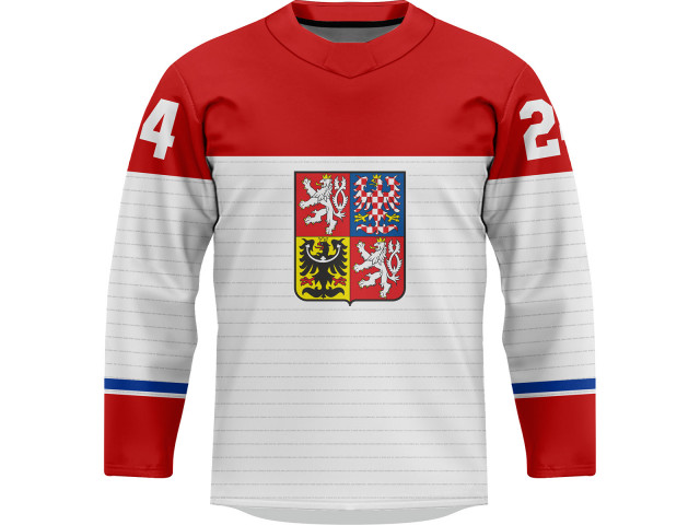 Fan hokejový dres Česko 2403 Fan hokejový dres Česko 2403