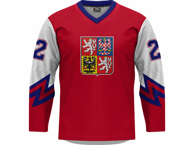 Fan hokejový dres Česko 2203 Fan hokejový dres Česko 2203