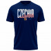 Bavlněné tričko Česko 2306 - modrá-tmavě modrá