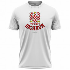 Bavlněné tričko Česko 2302 - bílá