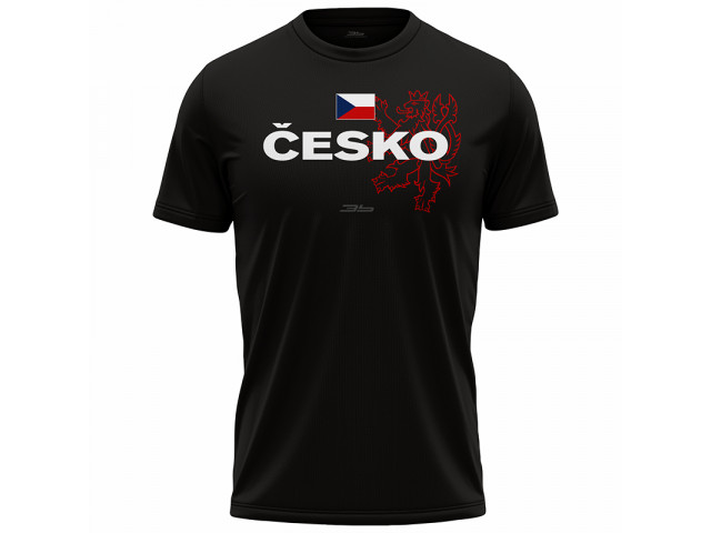 Bavlněné tričko Česko 2310