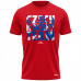 Bavlněné tričko Česko 2407 - červená