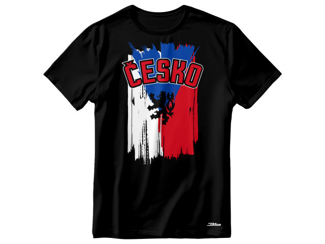 Bavlněné tričko Česko 2415 Bavlněné tričko Česko 2415