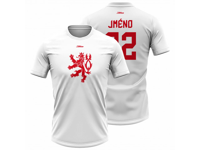 Bavlněné tričko Česko 2206 Bavlněné tričko Česko 2206