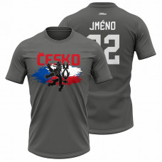 Bavlněné tričko Česko 2207 Bavlněné tričko Česko 2207