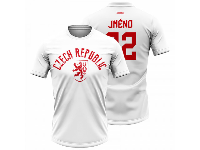 Bavlněné tričko Česko 2215 Bavlněné tričko Česko 2215