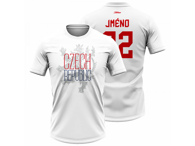 Bavlněné tričko Česko 2224 Bavlněné tričko Česko 2224