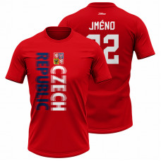 Bavlněné tričko Česko 2227 Bavlněné tričko Česko 2227