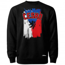 Bavlněná mikina bez kapuce Česko 2415 Bavlněná mikina bez kapuce Česko 2415