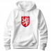 Bavlněná mikina s kapucí Česko 2402