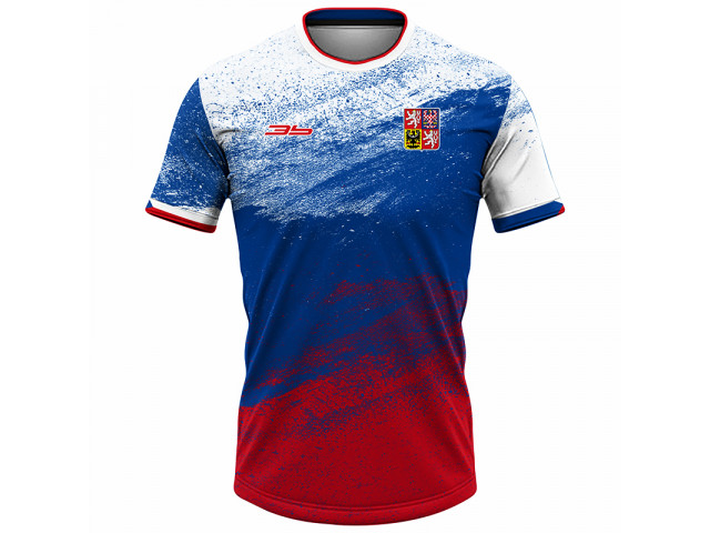 Sublimované tričko Česko 2201 Sublimované tričko Česko 2201