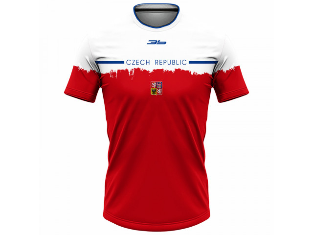 Sublimované tričko Česko 2206 Sublimované tričko Česko 2206