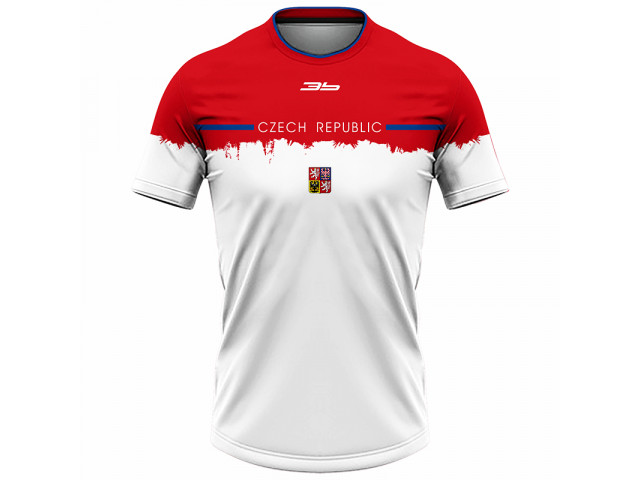 Sublimované tričko Česko 2207 Sublimované tričko Česko 2207