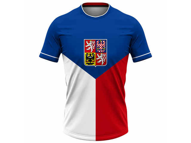 Sublimované tričko Česko 2214 Sublimované tričko Česko 2214