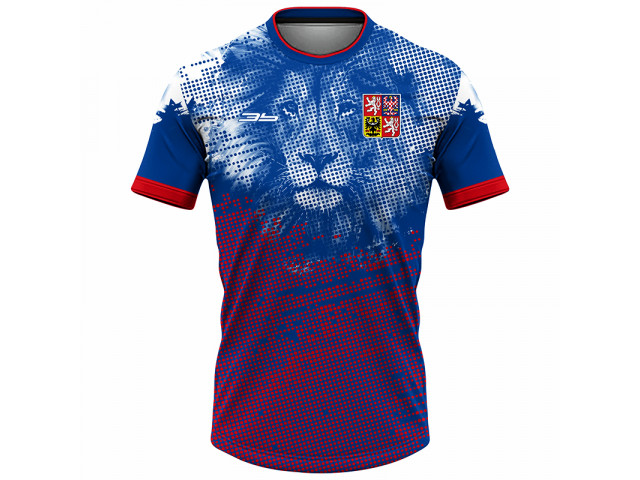 Sublimované tričko Česko 2215 Sublimované tričko Česko 2215