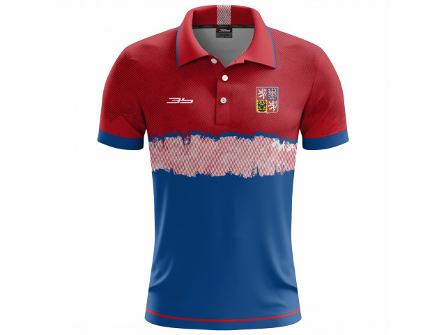 Sublimovaná polokošile Česko 2205