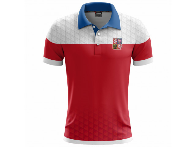 Sublimovaná polokošile Česko 2209