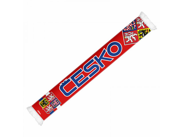 Fanouškovská šála Česko 2302 Fanouškovská šála Česko 2302