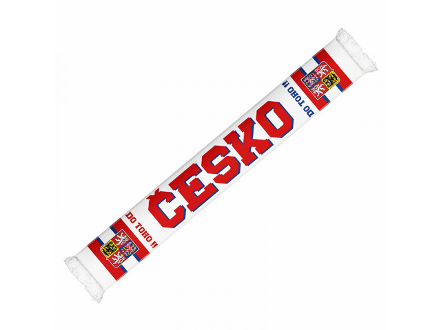Fanouškovská šála Česko 2311 Fanouškovská šála Česko 2311