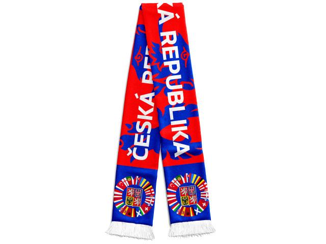 Fanouškovská šála Česko 2407 Fanouškovská šála Česko 2407