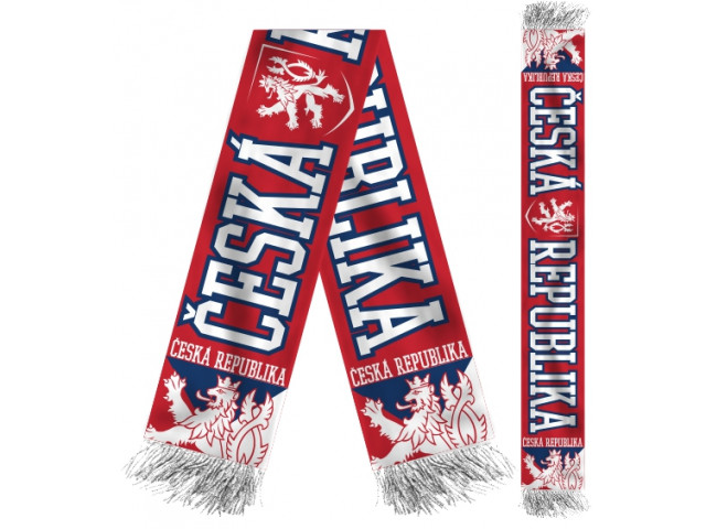 Fanouškovská šála Česko 2206 Fanouškovská šála Česko 2206