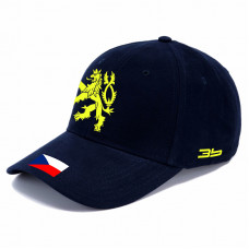 Kšiltovka Česko 2301 - modrá-tmavě modrá