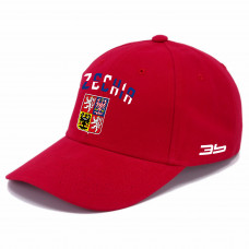 Kšiltovka Česko 2203b - červená
