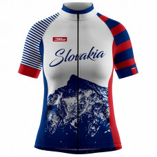 Dámský cyklodres Slovensko 2202 - bílá