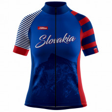 Dámský cyklodres Slovensko 2202 - modrá-tmavě modrá
