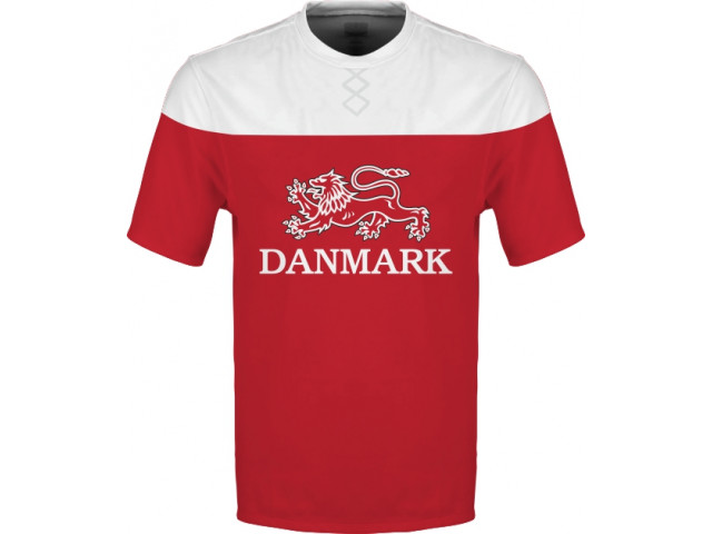 Sublimované tričko Dánsko 2201 Sublimované tričko Dánsko 2201