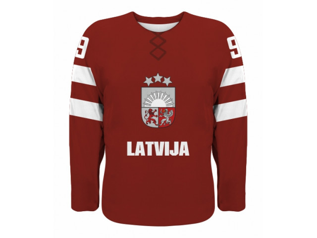 Fan hokejový dres Lotyšsko 2203 Fan hokejový dres Lotyšsko 2203