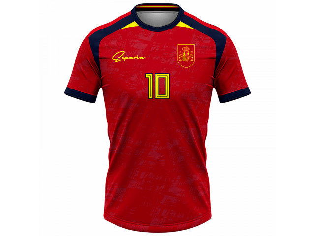 Fan fotbalový dres Španělsko 2202 Fan fotbalový dres Španělsko 2202