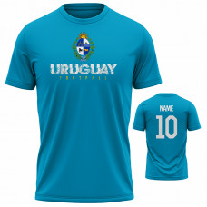 Bavlněné tričko Uruguay 2202 - tyrkysová