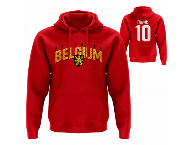 Bavlněná mikina s kapucí Belgie 2201