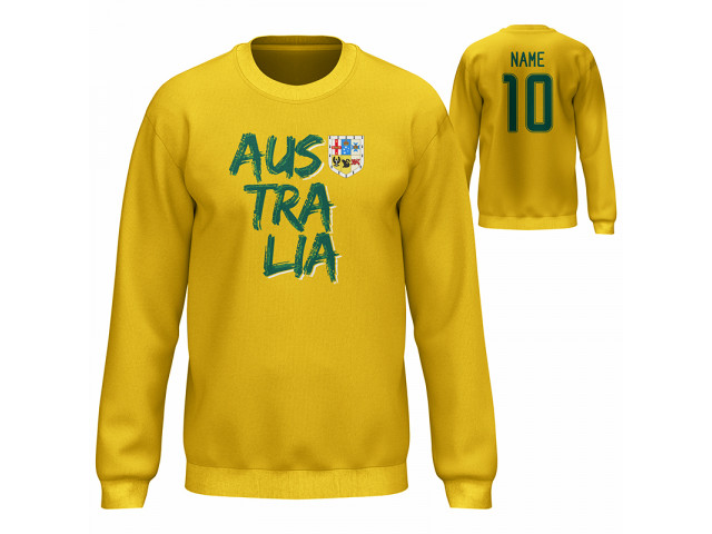 Bavlněná mikina bez kapuce Austrálie 2201 Bavlněná mikina bez kapuce Austrálie 2201