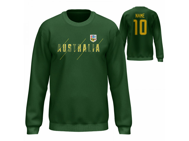 Bavlněná mikina bez kapuce Austrálie 2202