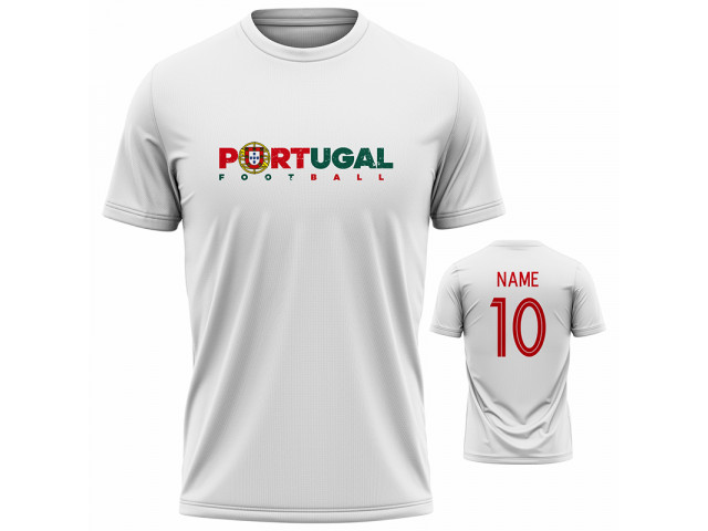 Bavlněné tričko Portugalsko 2201