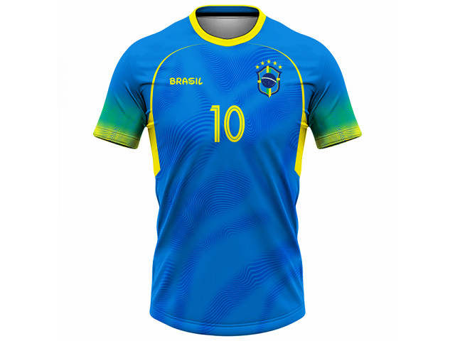 Fan fotbalový dres Brazílie 2202