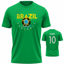 Bavlněné tričko Brazílie 2202 - zelená
