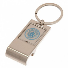 Prívesok na kľúče + otvárač MANCHESTER CITY Bottle Opener Keyring Prívesok na kľúče + otvárač MANCHESTER CITY Bottle Opener Keyring